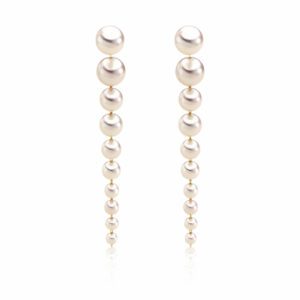 Auksiniai Auskarai su Perlais „DEA PEARLS“