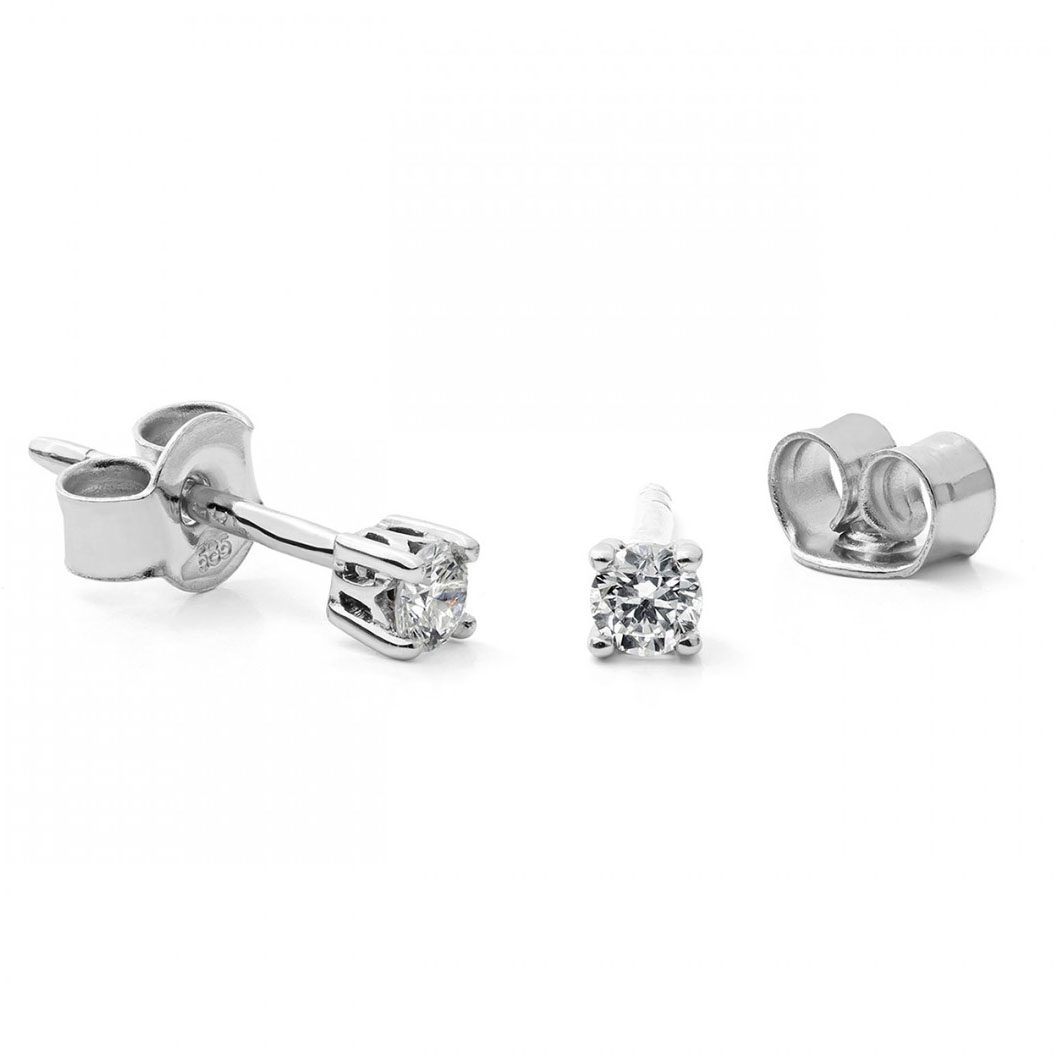 Auskarai su Deimantais 0,116 ct.