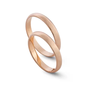 Vestuviniai žiedai 3 mm. Mini Comfort