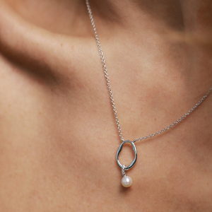 Reguliuojama grandinėlė su perlu „ECHO”